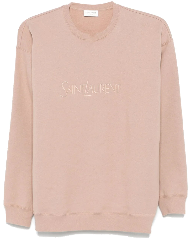 Cotton Logo Sweatshirt Saint laurent – Гарантія оригінальності bg_removed_catalog