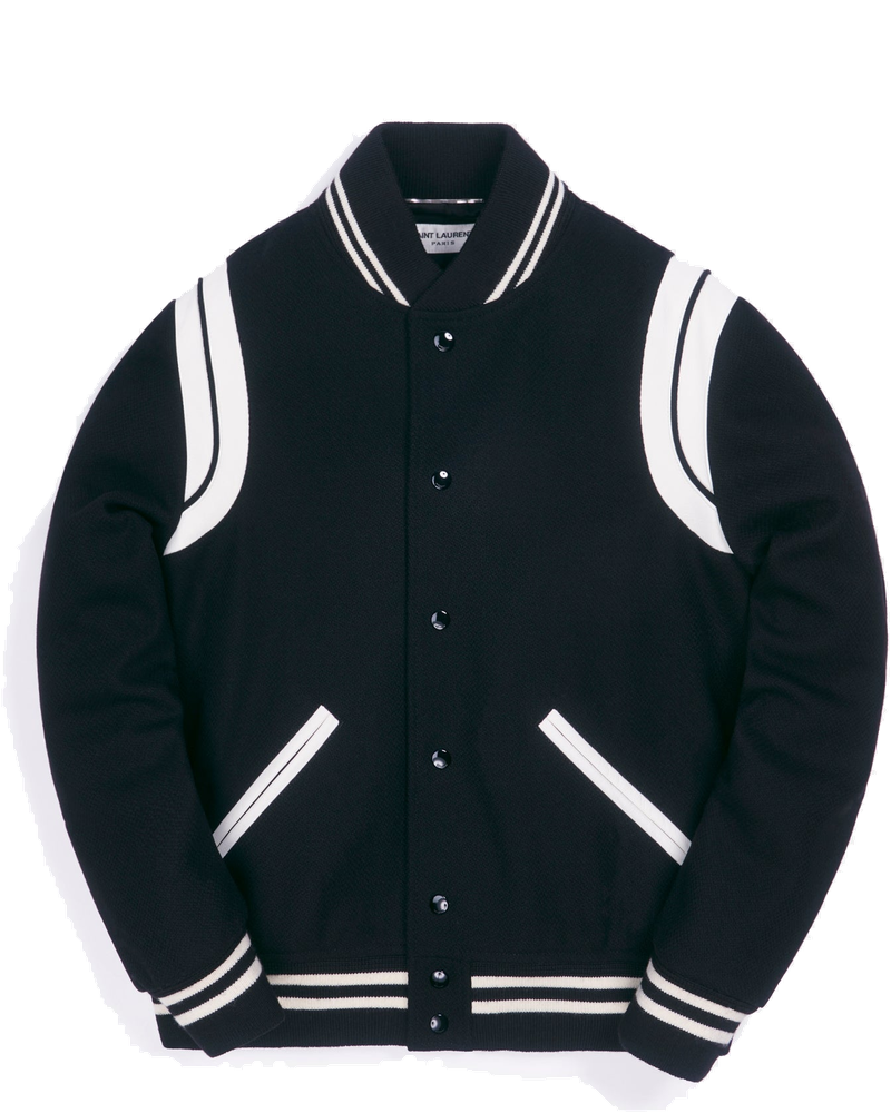 Teddy 2bandes Noir Black Saint laurent – Гарантія оригінальності