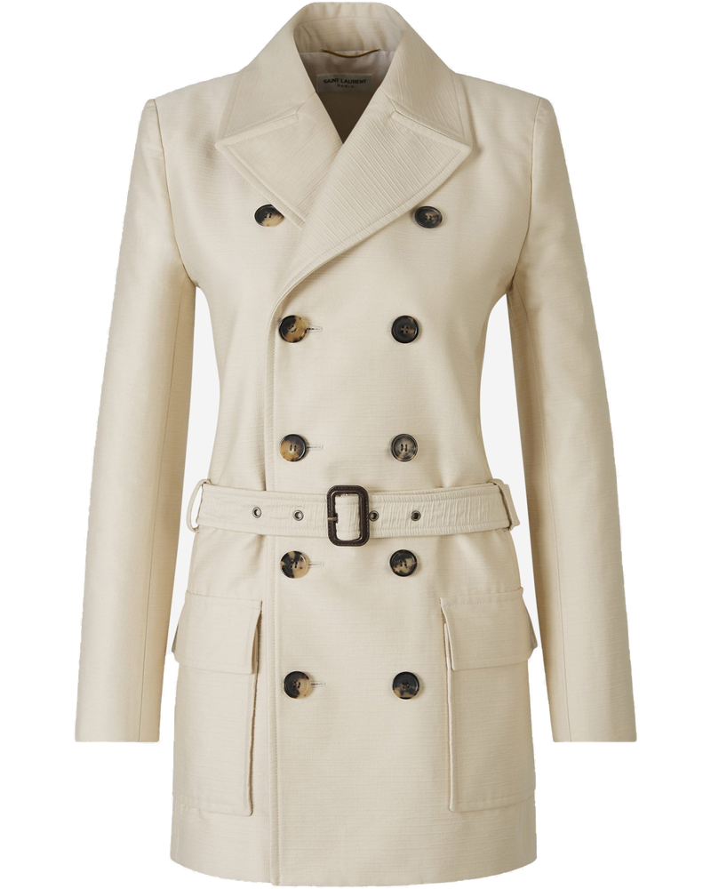 Cotton Saharan Coat Saint laurent оригінал – Купити в Україні