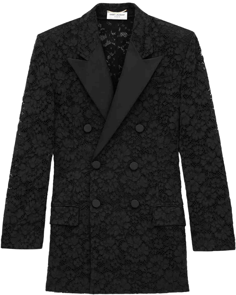 Guipure Lace Blazer Saint laurent оригінал – Купити в Україні