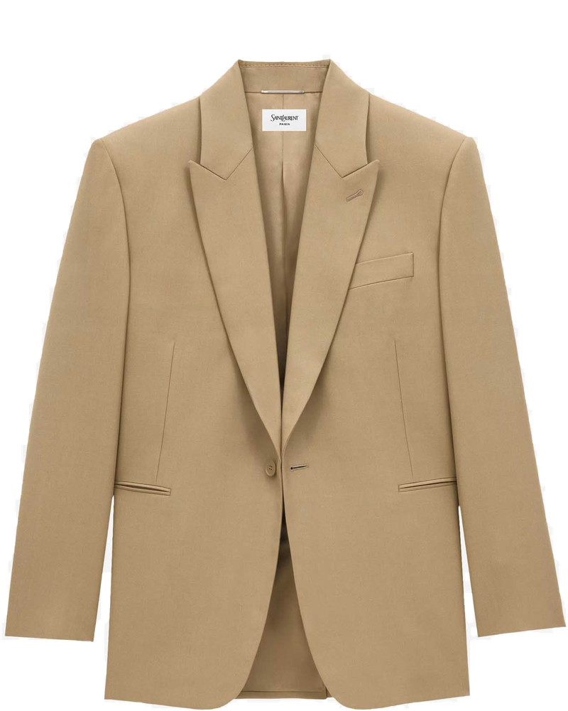 Оригінальна Blazer Structured Wool Saint laurent