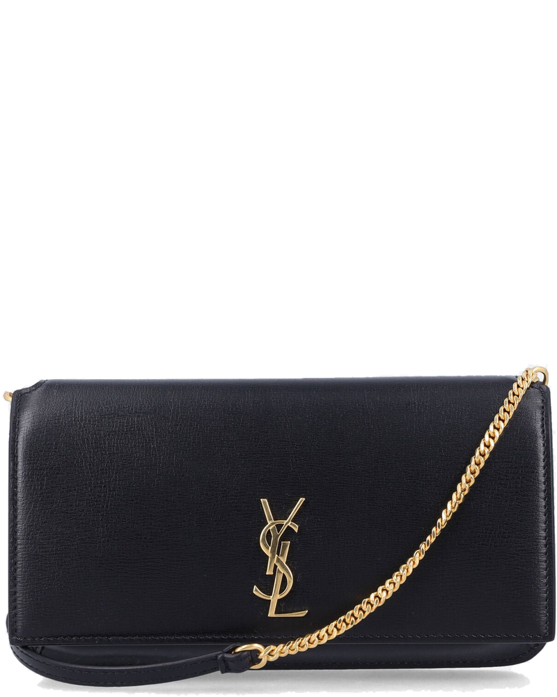 Оригінальна Cassandre Leather Phone Holder Saint laurent