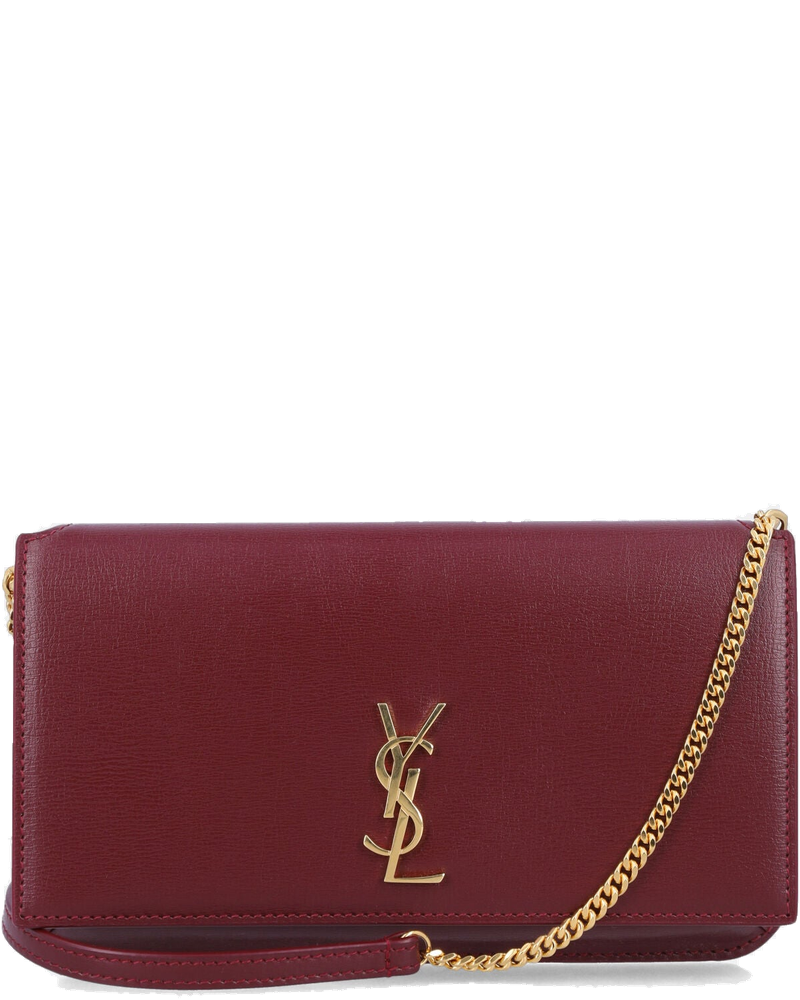 Оригінальна Cassandre Leather Phone Holder Saint laurent