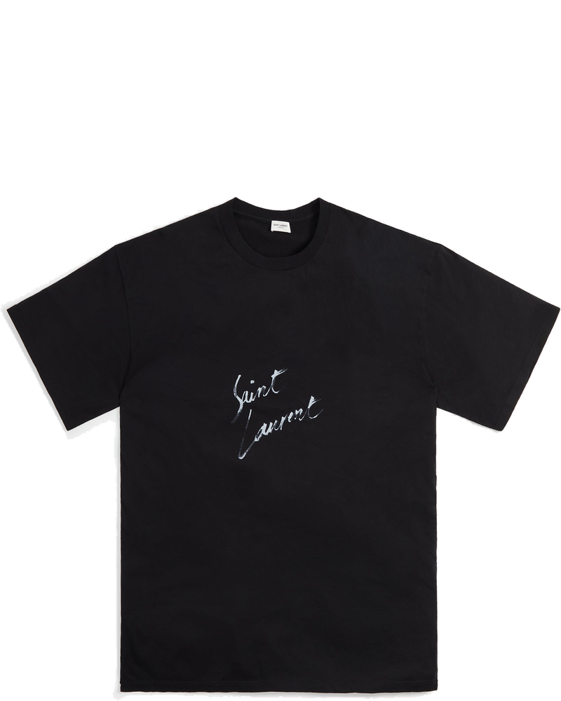 Оригінальна Tee Col Rond Noir Delave Saint laurent
