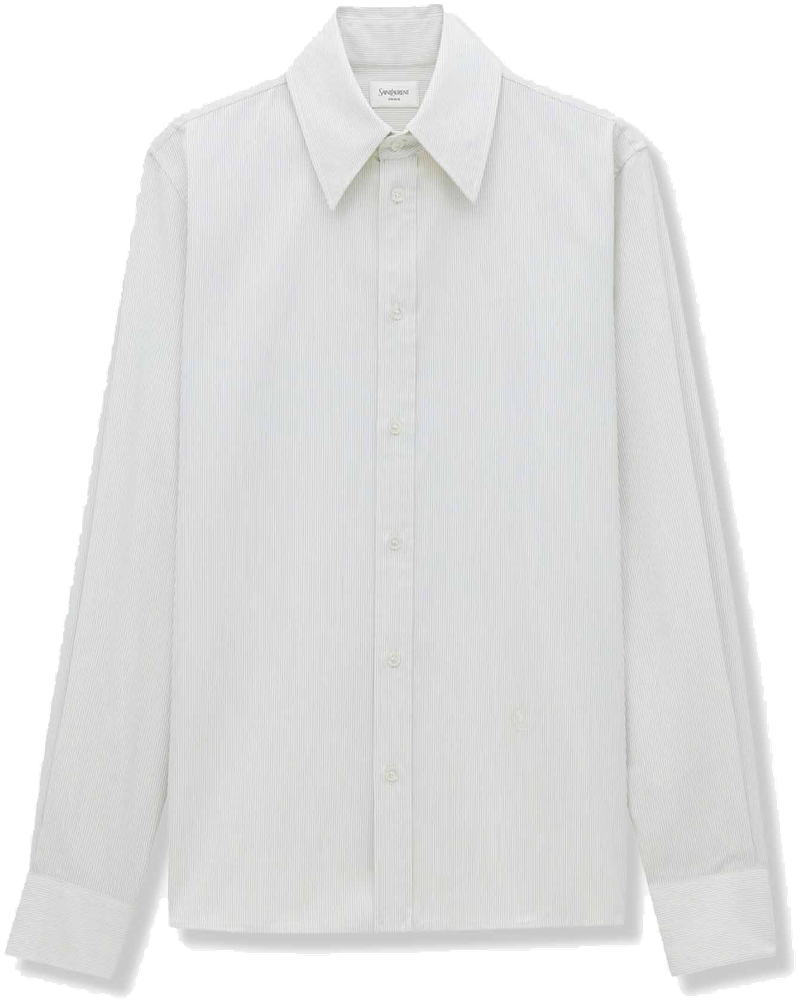 Оригінальна Cassandre Denim Shirt Saint laurent
