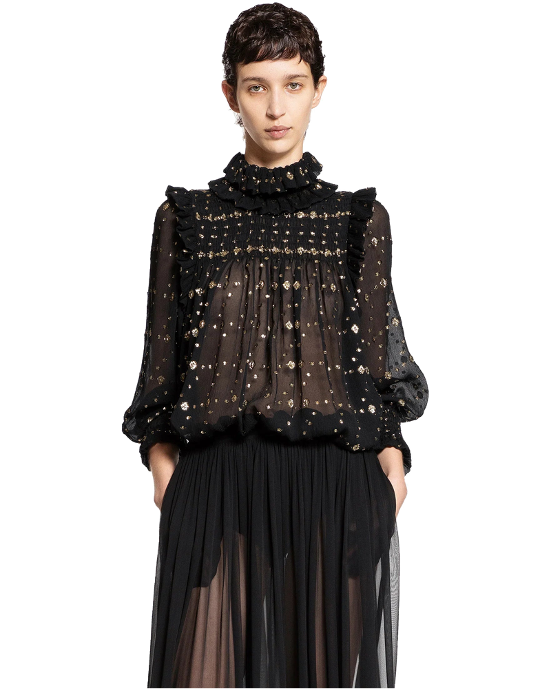 Оригінальна Losange Fil Coupé Blouse Saint laurent
