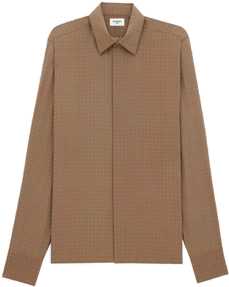 Polka Dot Silk Shirt Saint laurent – Гарантія оригінальності