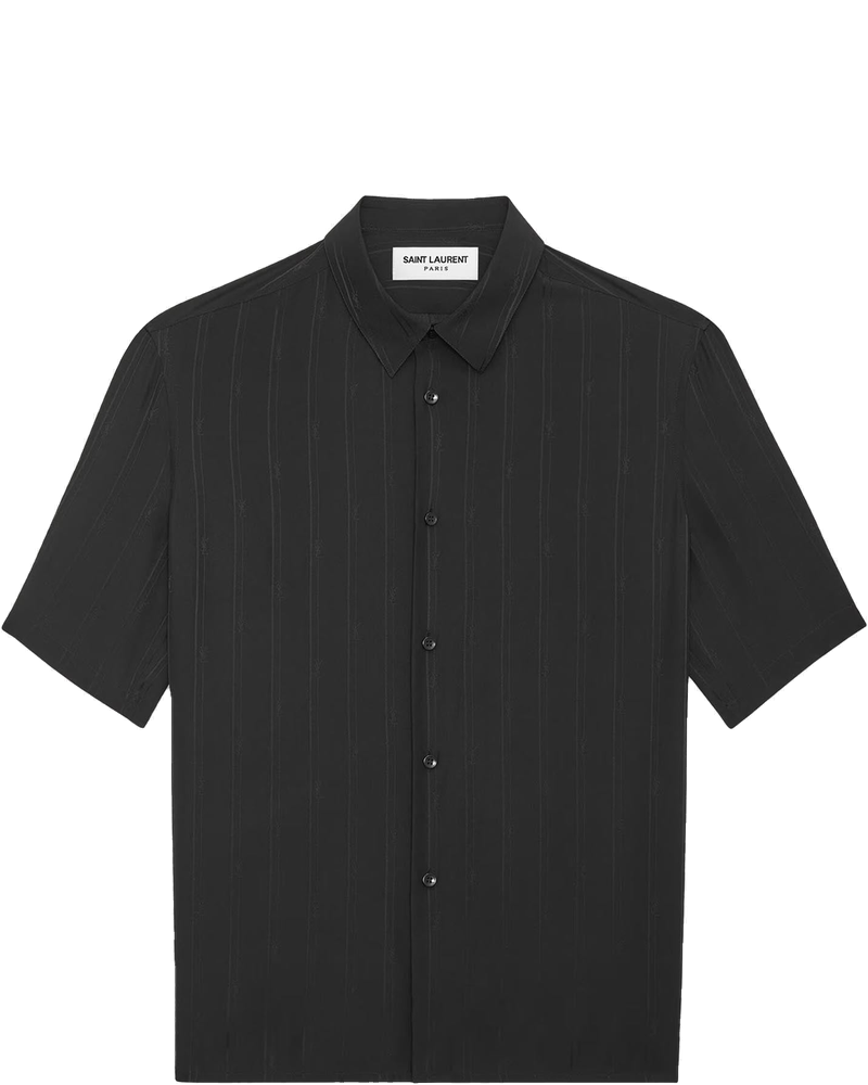 Striped Silk Shirt Saint laurent оригінал – Купити в Україні