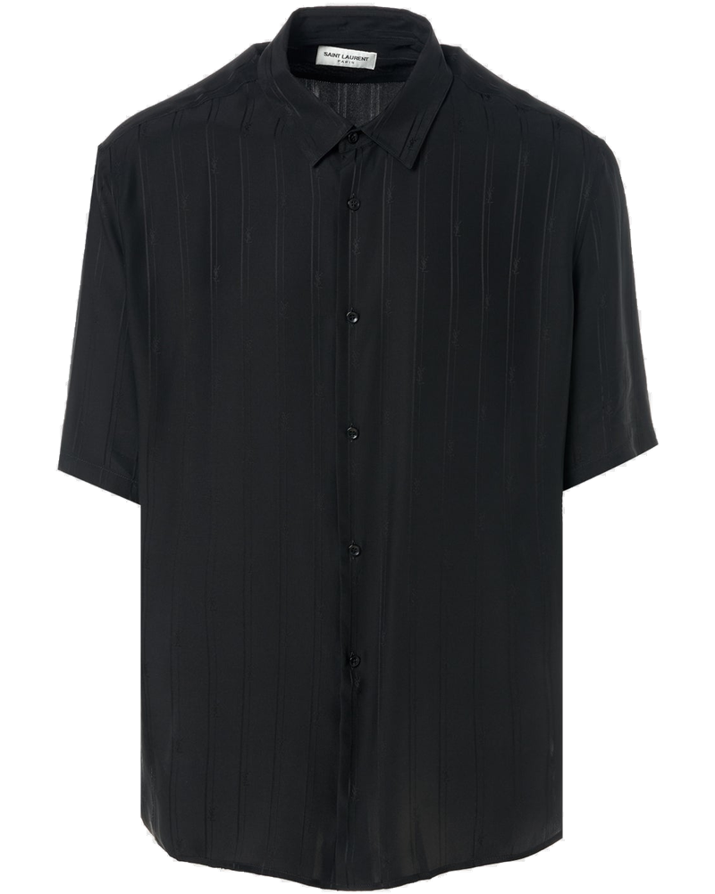 Ysl Short Sleeve Woven Shirt Saint laurent оригінал – Купити в Україні