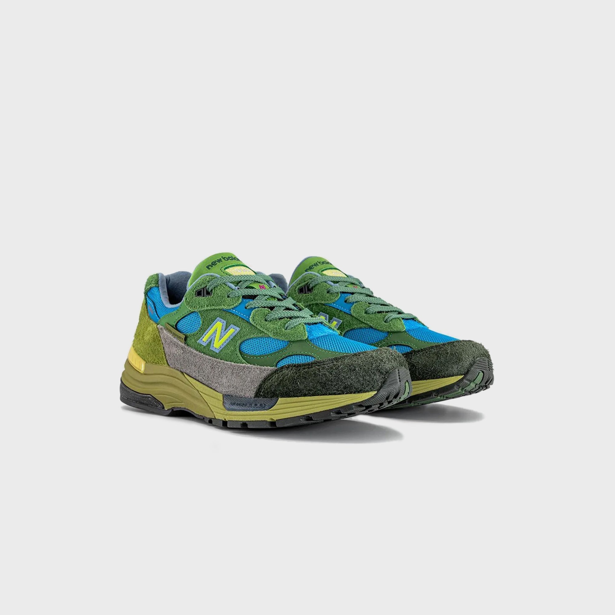 X Salehe Bembury Made In Usa 992 Green New balance оригінал – Купити в Україні – вид ззаду