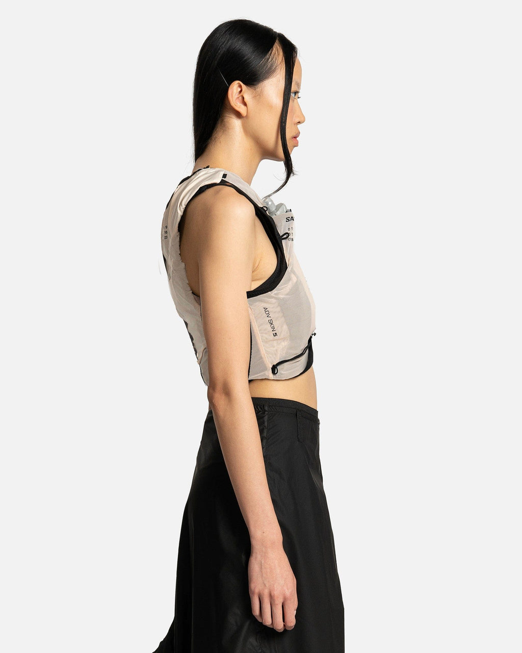 Salomon Adv Skin 5 Vest In Cream Maison margiela – Гарантія оригінальності – вид ззаду