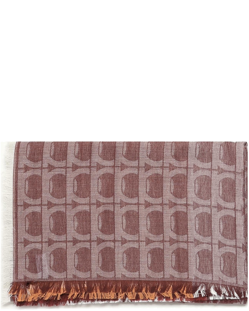 Оригінальна Stola Jacquard Gancini Monogram Salvatore ferragamo
