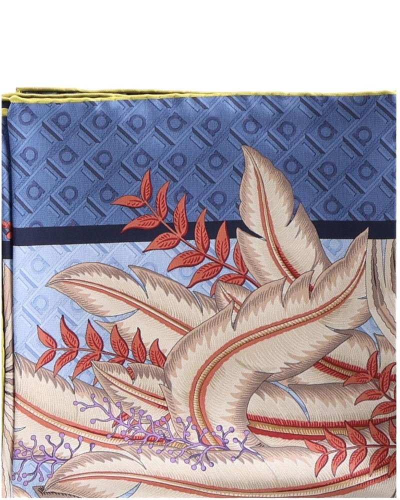 Foulard In Seta Con Stampa Salvatore ferragamo – Гарантія оригінальності