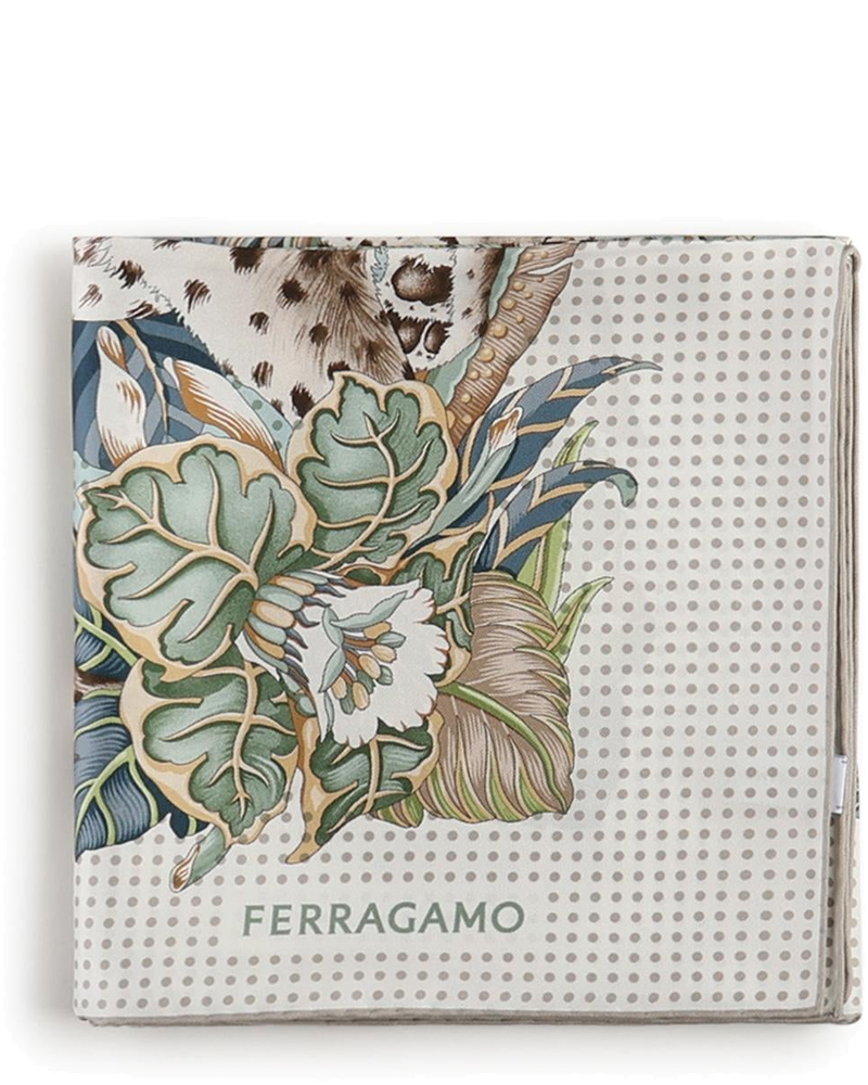 Foulard In Seta Con Stampa Salvatore ferragamo – Гарантія оригінальності
