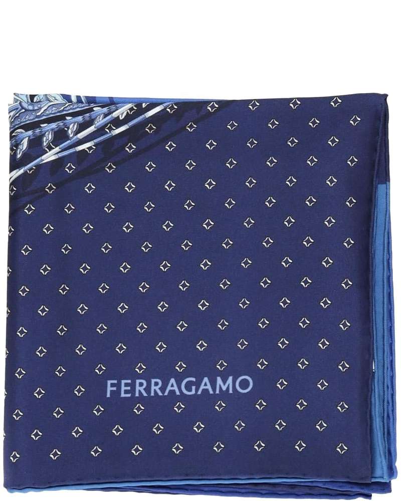 Foulard In Seta Con Stampa Salvatore ferragamo – Гарантія оригінальності