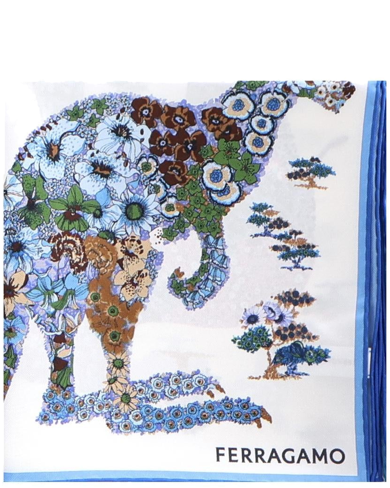Foulard In Seta Con Stampa Salvatore ferragamo – Гарантія оригінальності