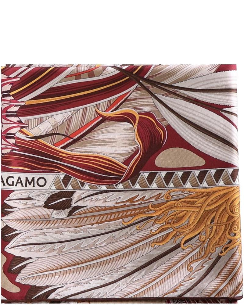 Foulard In Seta Con Stampa Salvatore ferragamo – Гарантія оригінальності