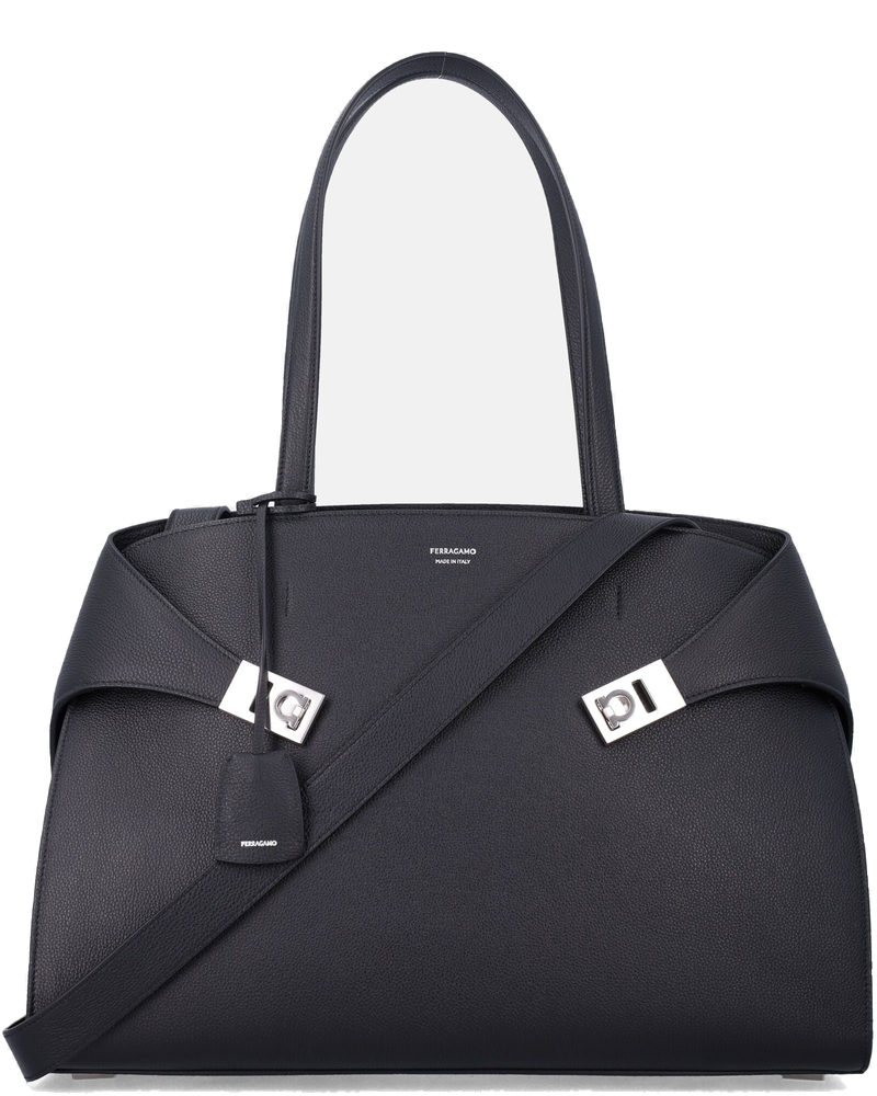 Оригінальна Hug Leather Shoulder Bag Salvatore ferragamo
