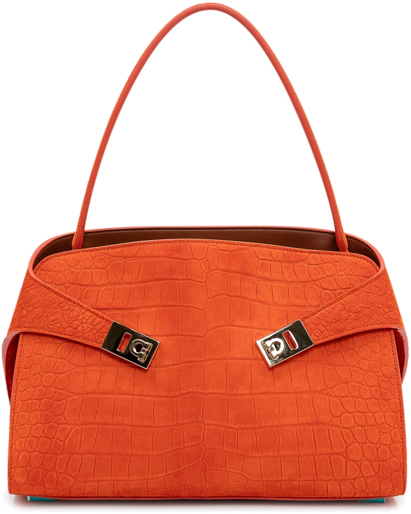 Shoulder Bag With Top Handle And Buckles Salvatore ferragamo оригінал – Купити в Україні