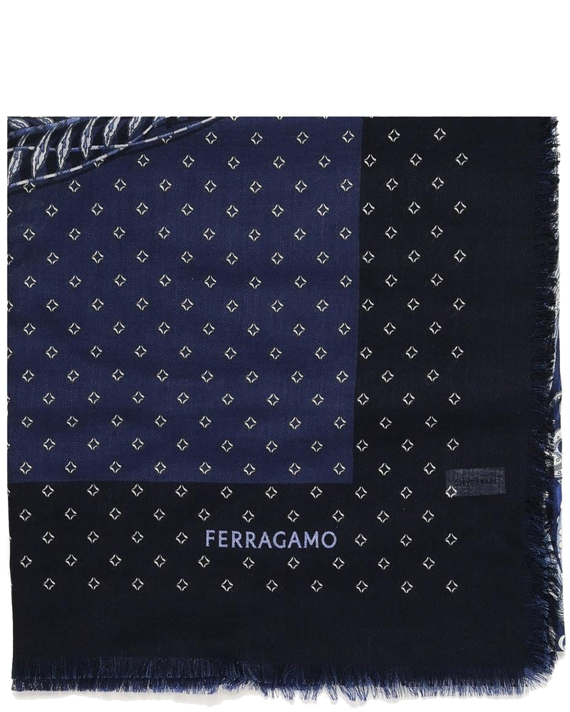 Stola In Cashmere Con Logo Salvatore ferragamo – Гарантія оригінальності