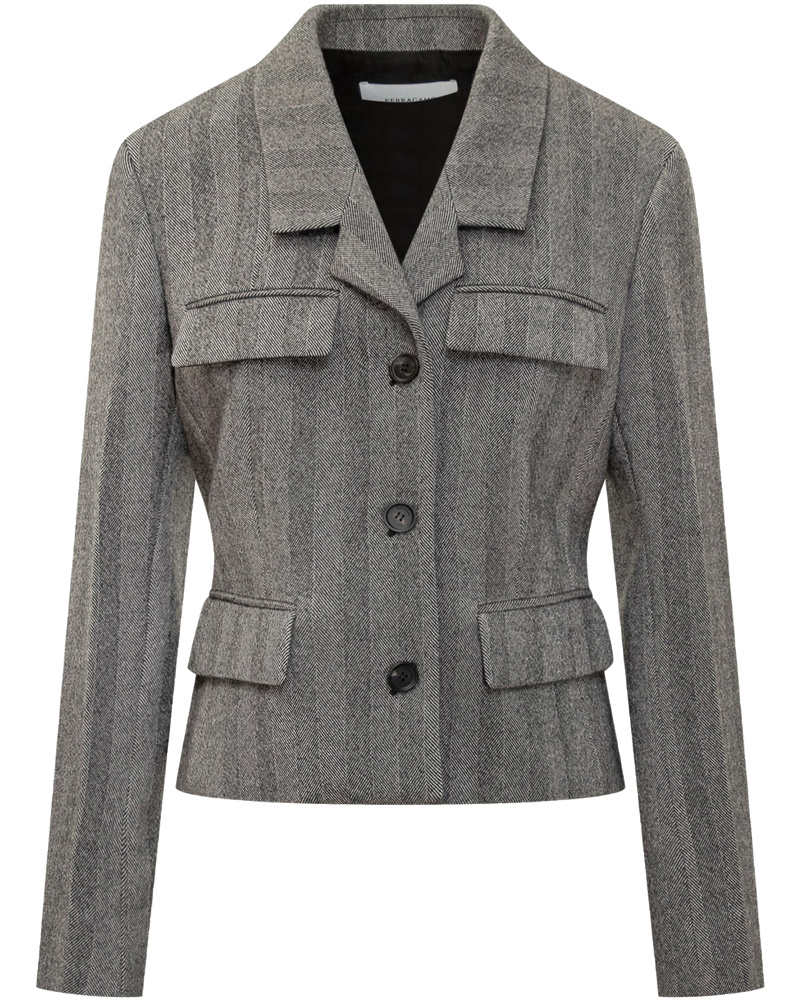 Grey Wool Jacket Salvatore ferragamo оригінал – Купити в Україні