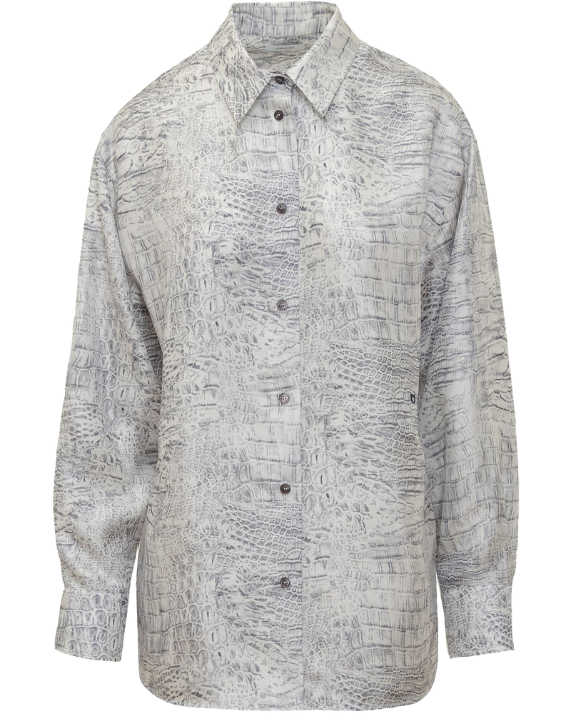 Оригінальна Animalier Pattern Shirt Salvatore ferragamo