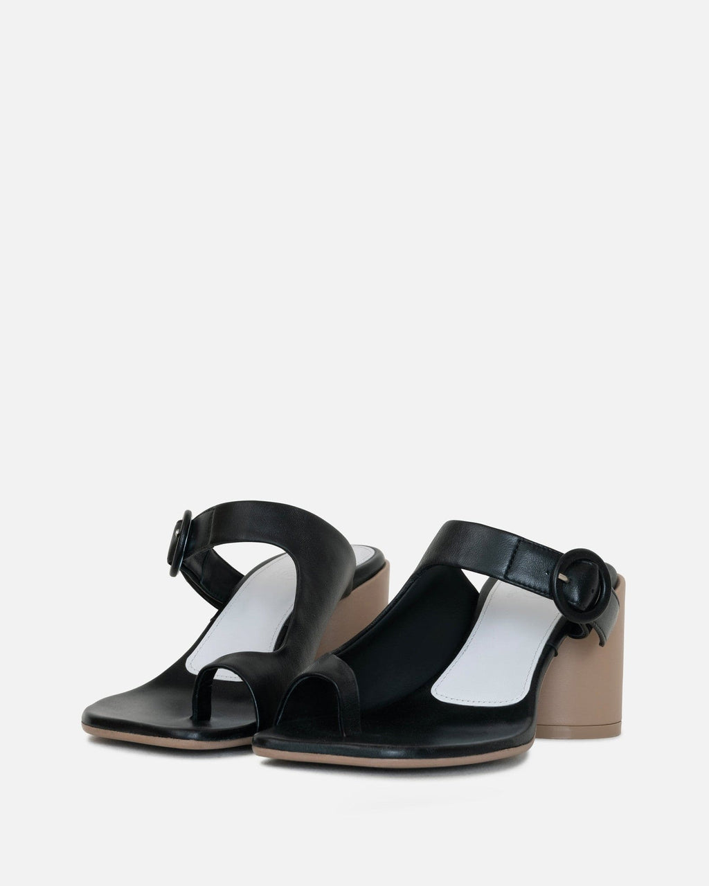 Оригінальна Sandal In Black Maison margiela – вид ззаду