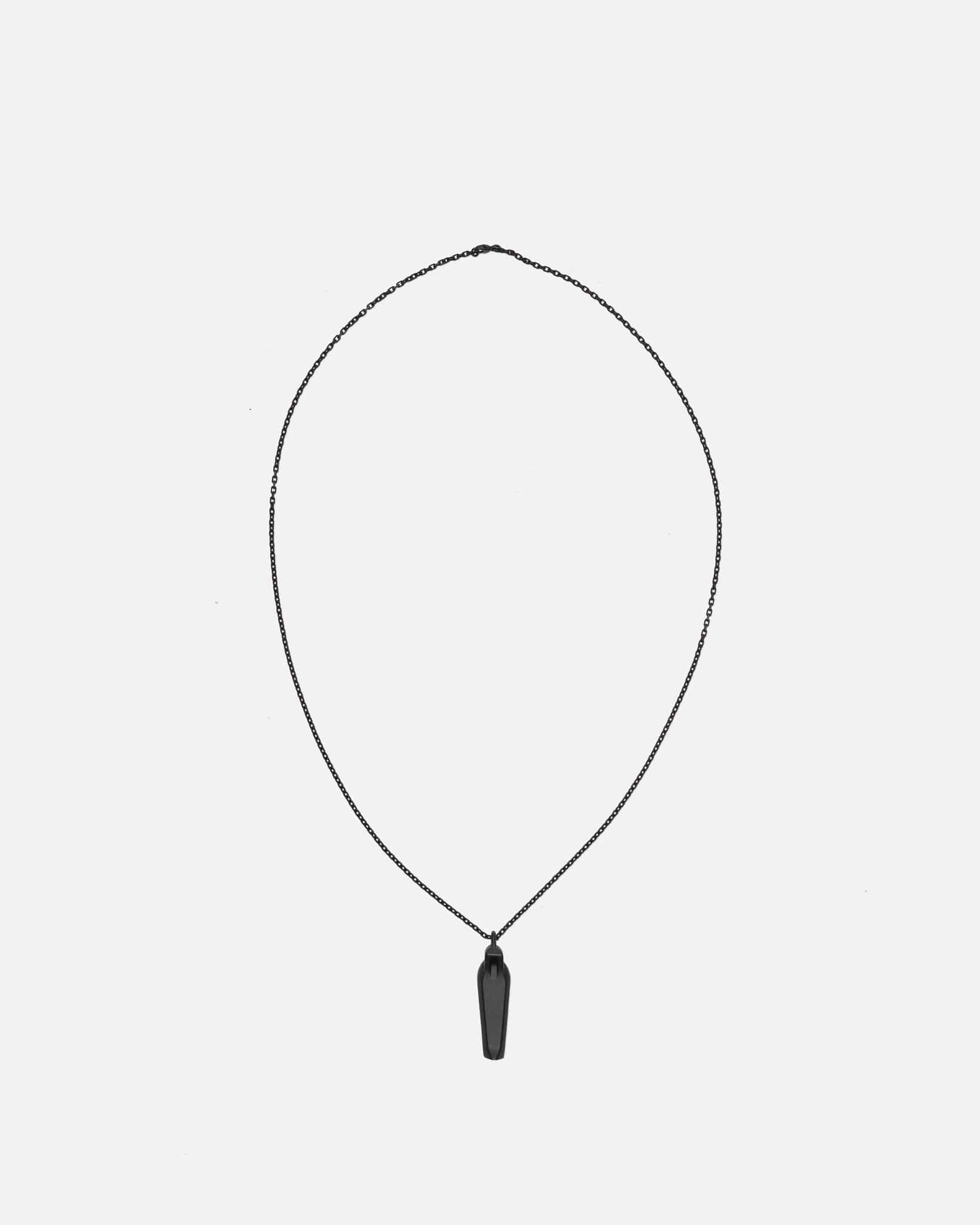 Sarcophagus Charm In Black Rick owens – Гарантія оригінальності – боковий вид