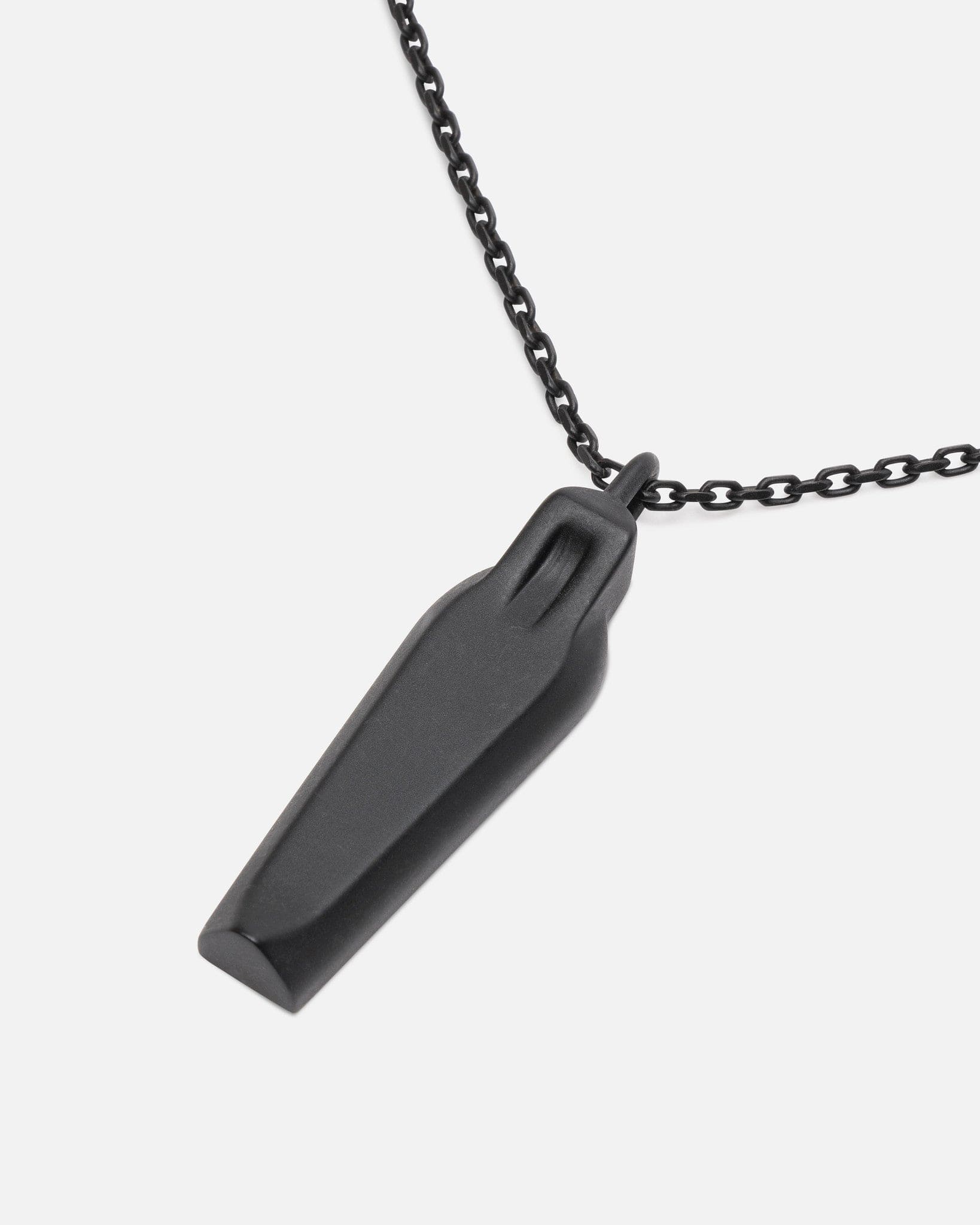 Sarcophagus Charm In Black Rick owens – Гарантія оригінальності – вид ззаду