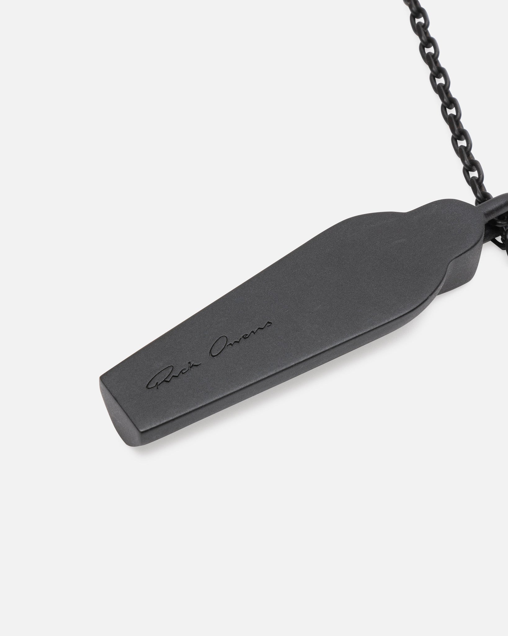Sarcophagus Charm In Black Rick owens – Гарантія оригінальності – детальний вид