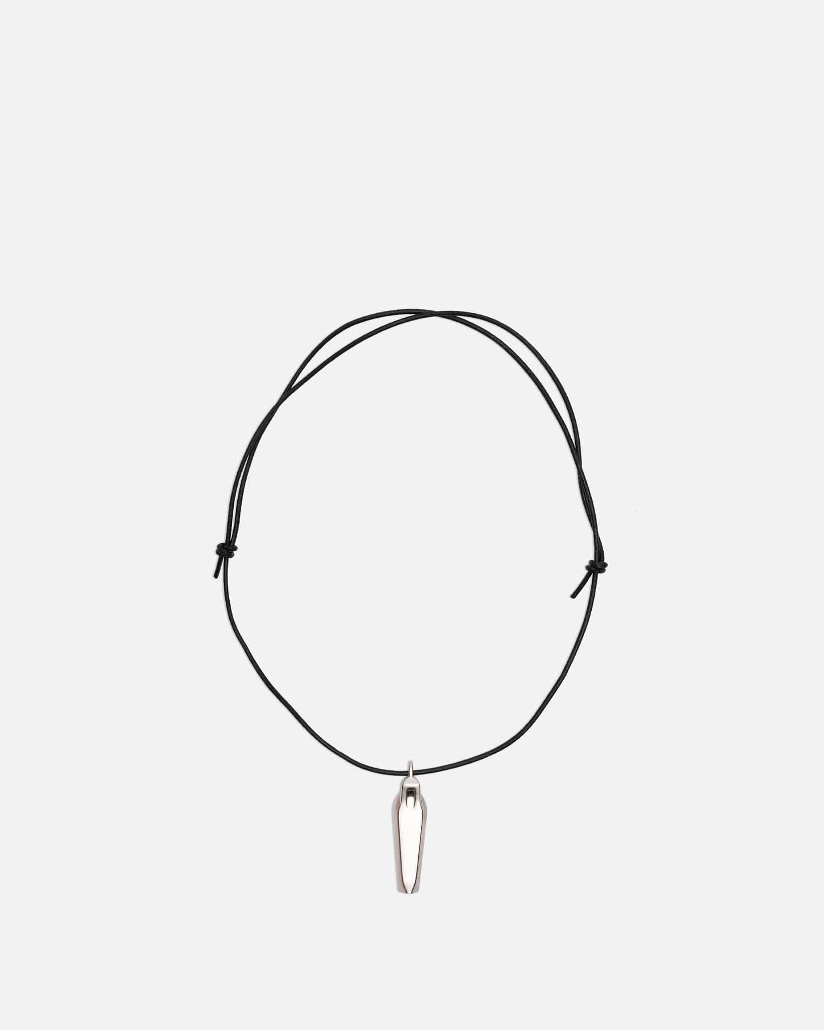 Sarcophagus Charm In Palladio Rick owens – Гарантія оригінальності – боковий вид
