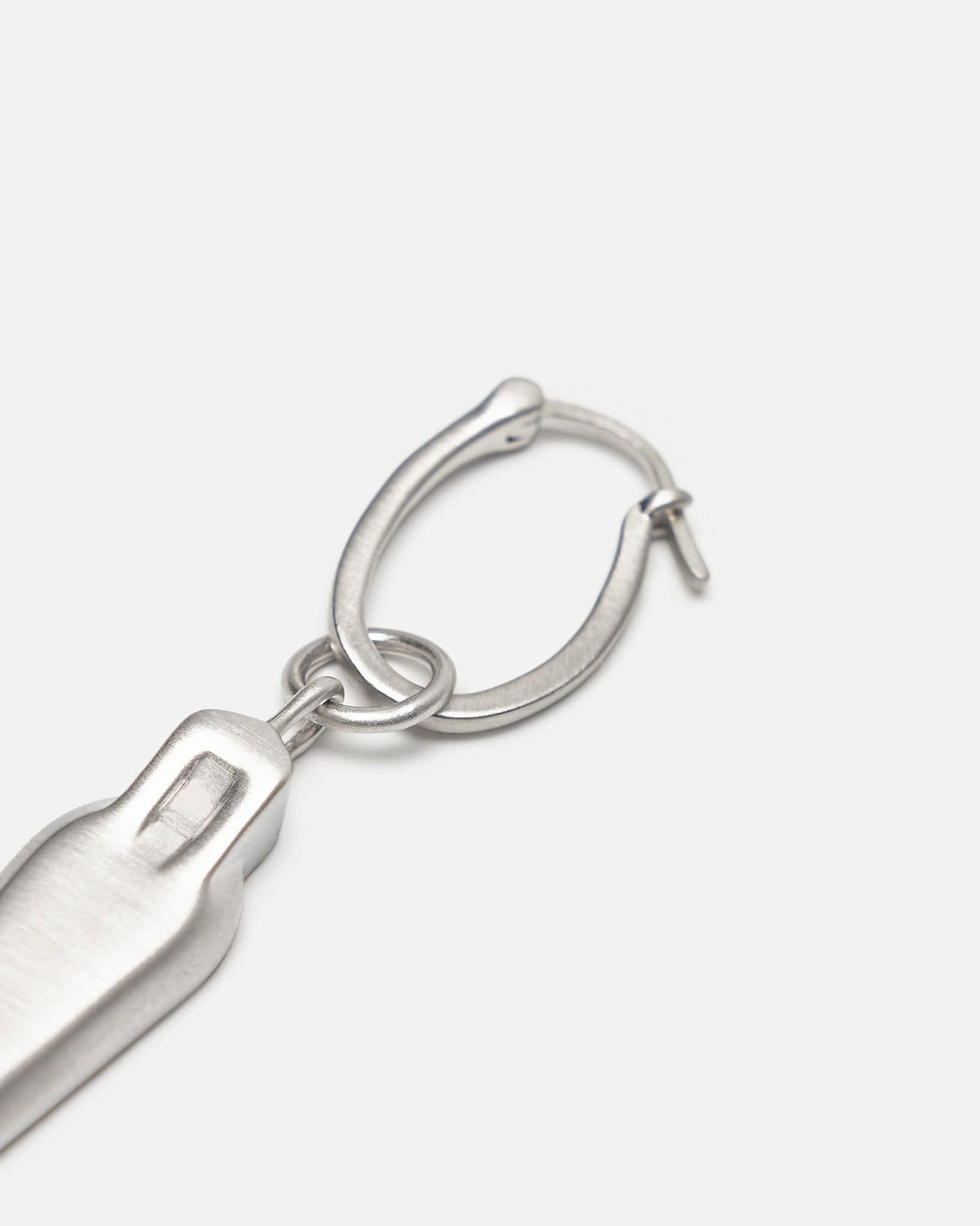 Sarcophagus Earring In Silver Rick owens – Гарантія оригінальності – детальний вид