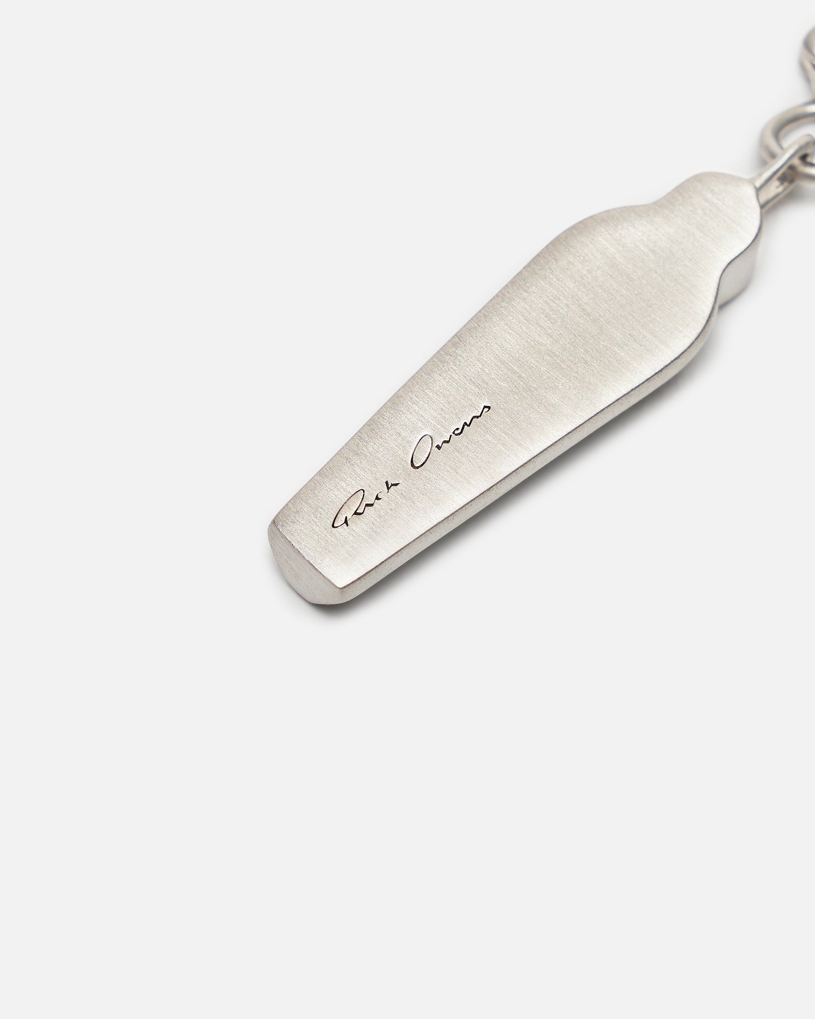 Sarcophagus Earring In Silver Rick owens – Гарантія оригінальності – вид ззаду
