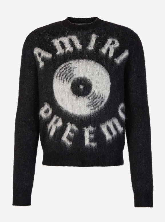 Printed Logo Sweater Amiri – Гарантія оригінальності – боковий вид - AMIRI