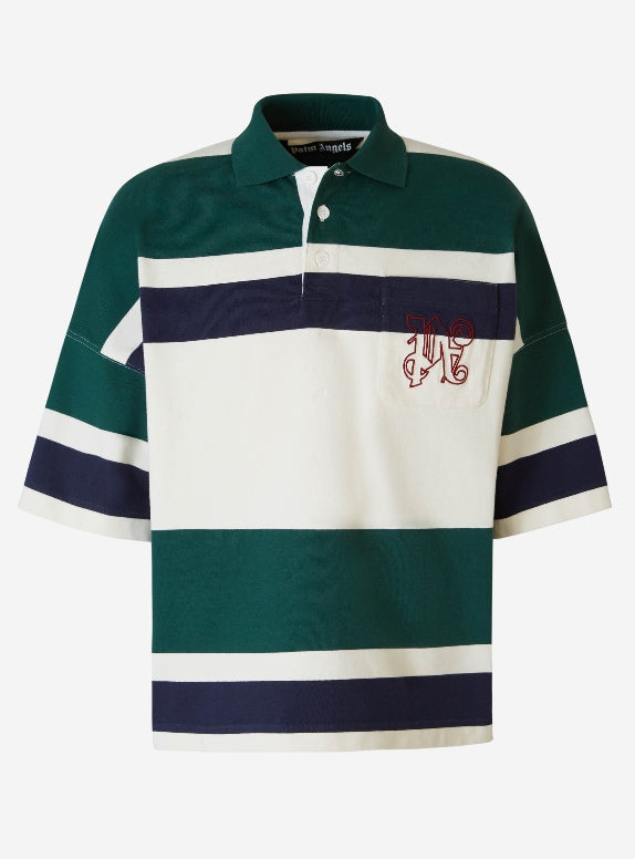 Rugby Monogram Polo Palm angels – Гарантія оригінальності – боковий вид