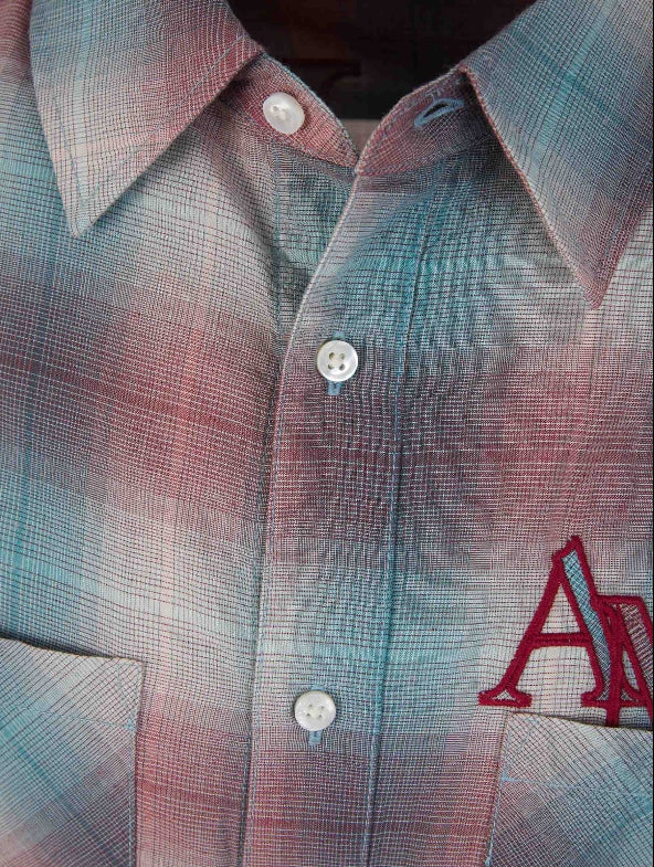 Оригінальна Checked Logo Shirt Amiri – детальний вид