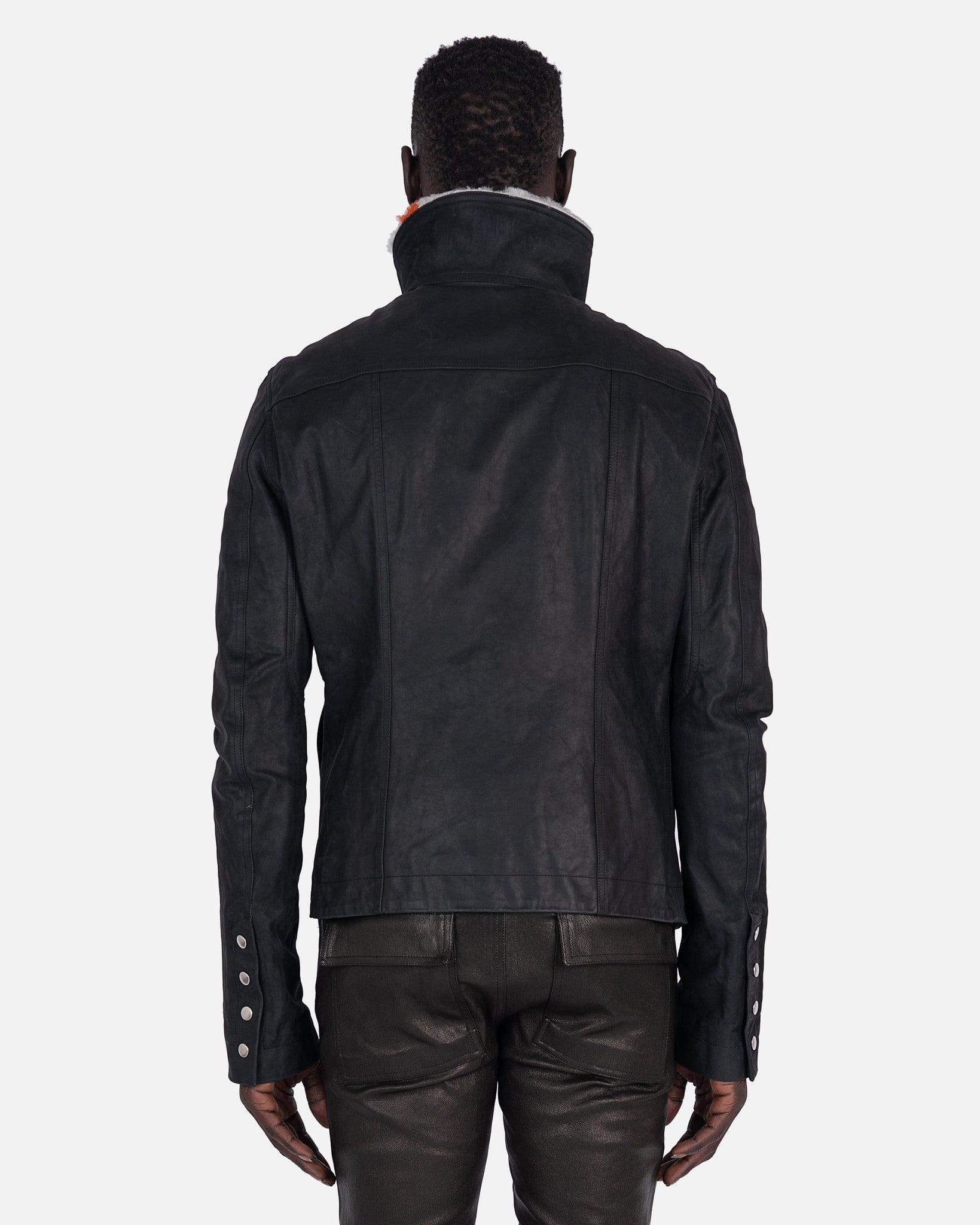Оригінальна Shearling Bauhaus In Black Rick owens – детальний вид