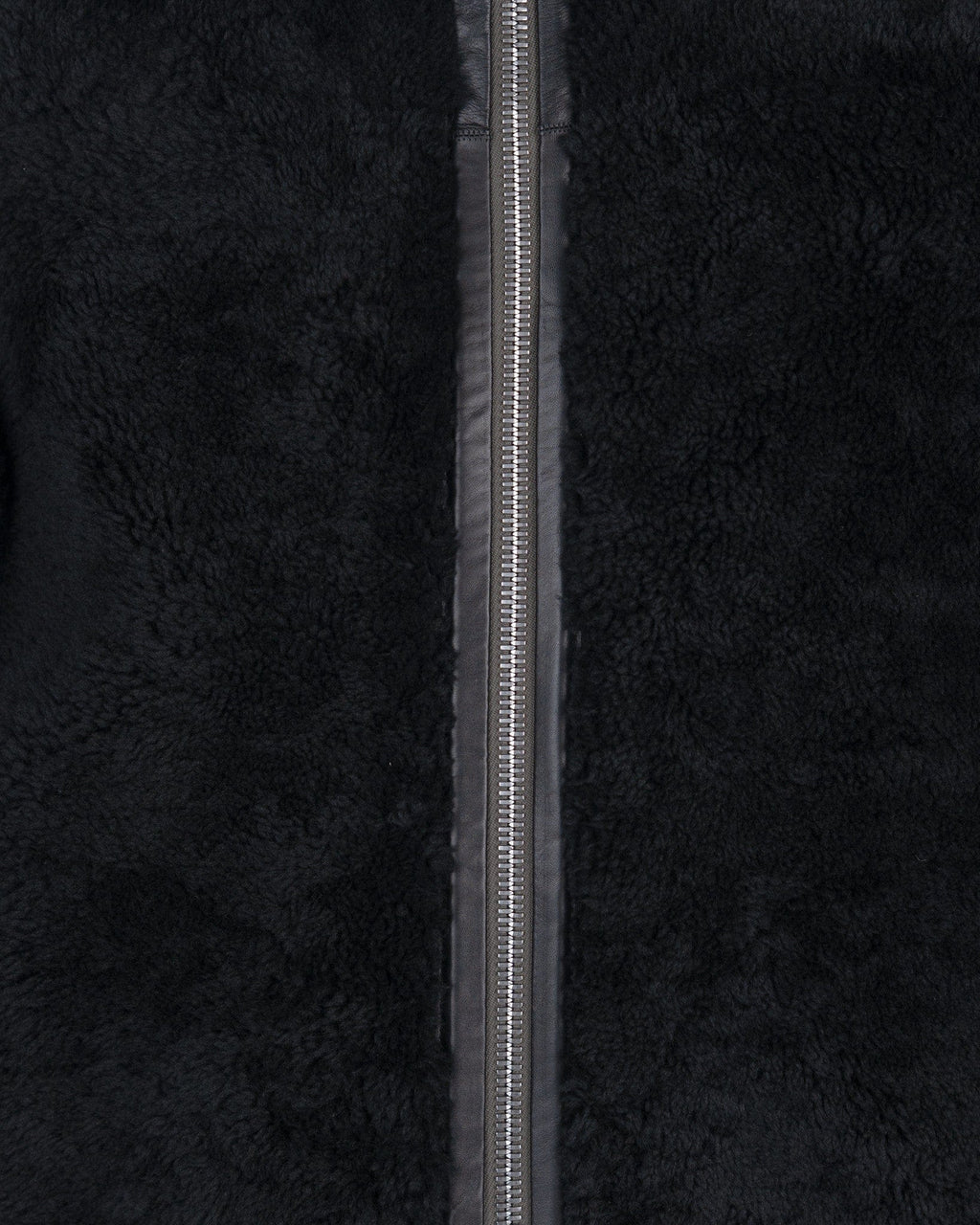 Оригінальна Shearling Sealed Windbreaker In Black Rick owens – збільшений вид