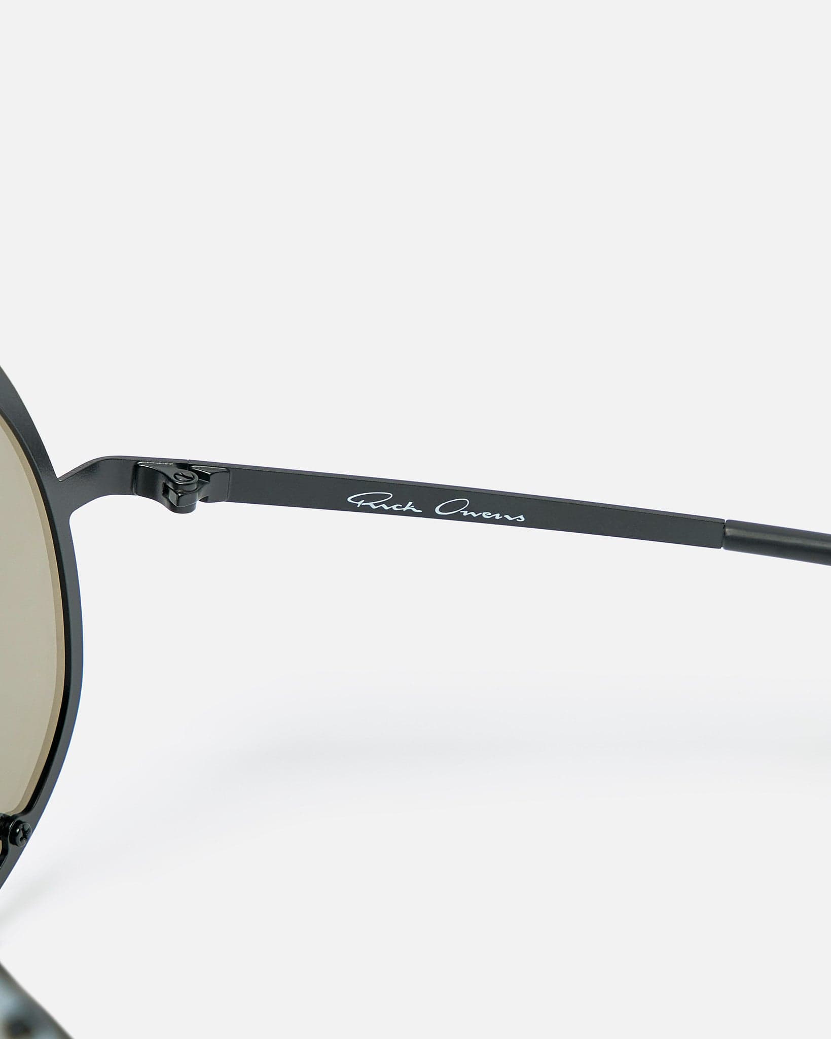 Оригінальна Shield Sunglasses In Black Rick owens – збільшений вид