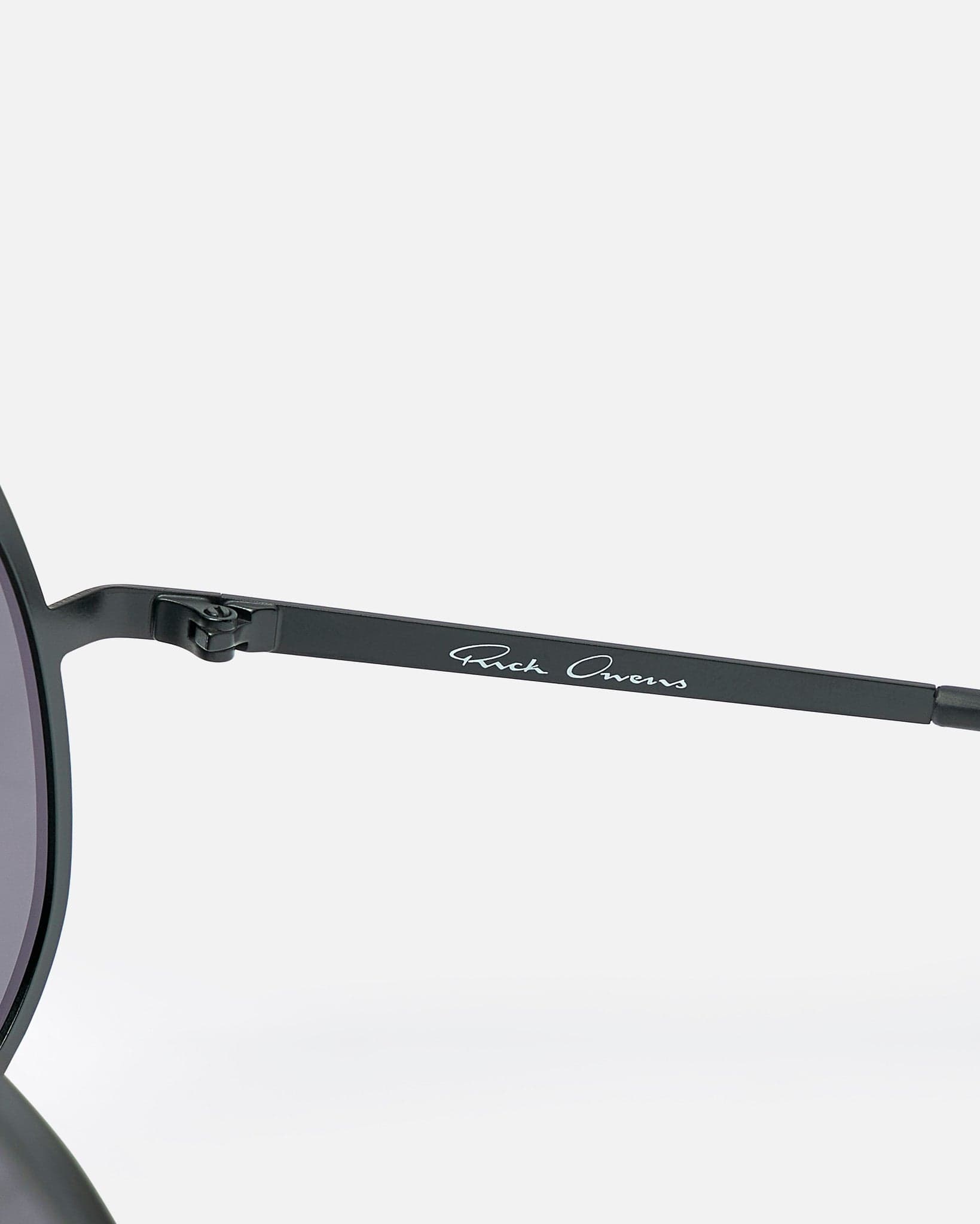 Оригінальна Shield Sunglasses In Black Rick owens – збільшений вид