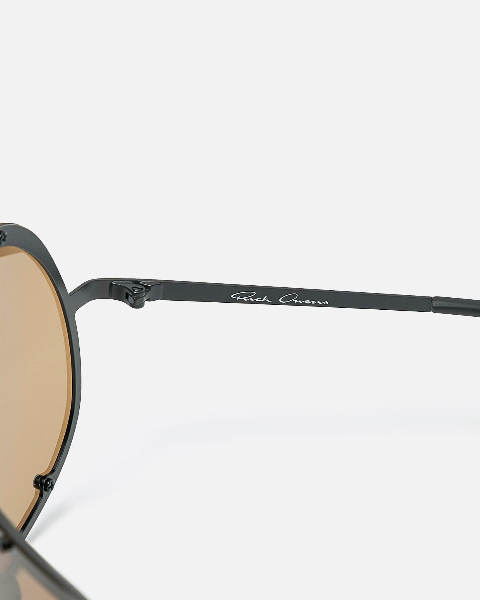 Оригінальна Shield Sunglasses In Black Rick owens – збільшений вид