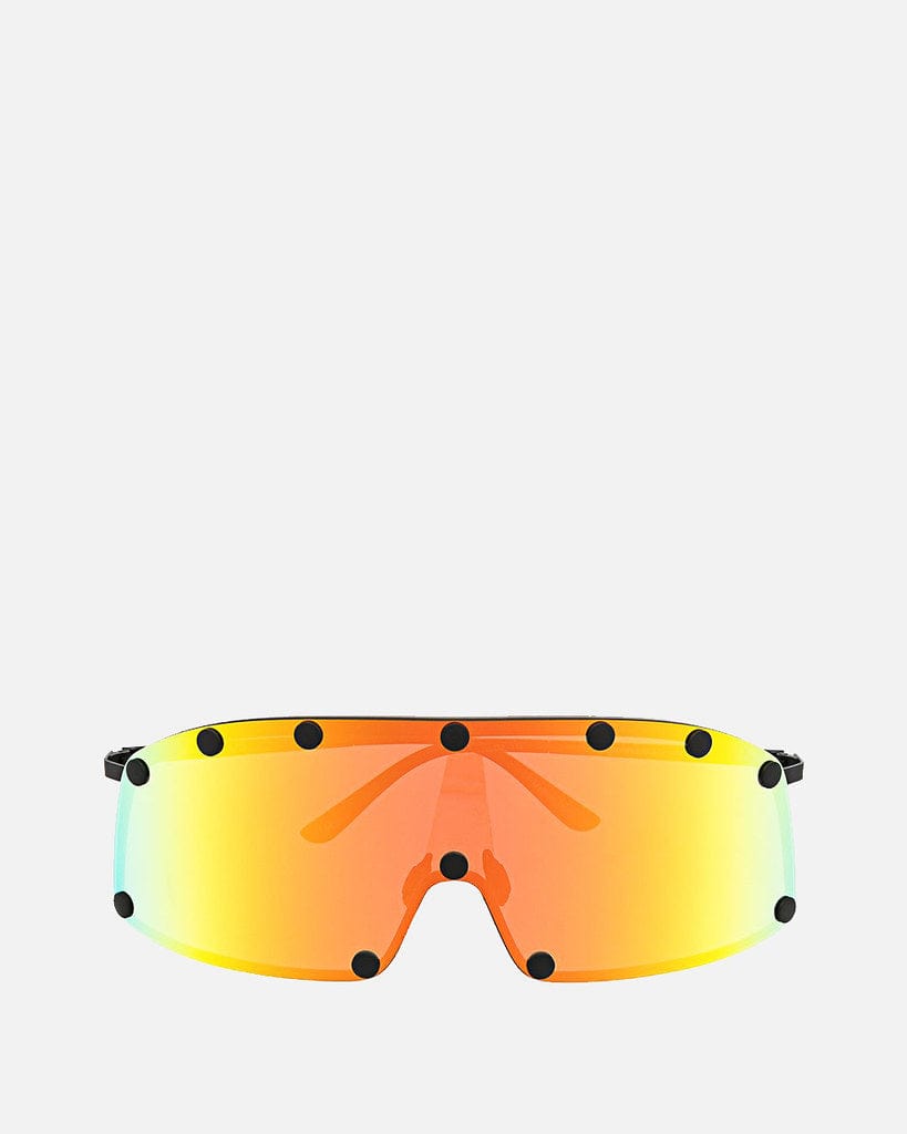 Shielding Sunglasses In Black Rick owens – Гарантія оригінальності – боковий вид