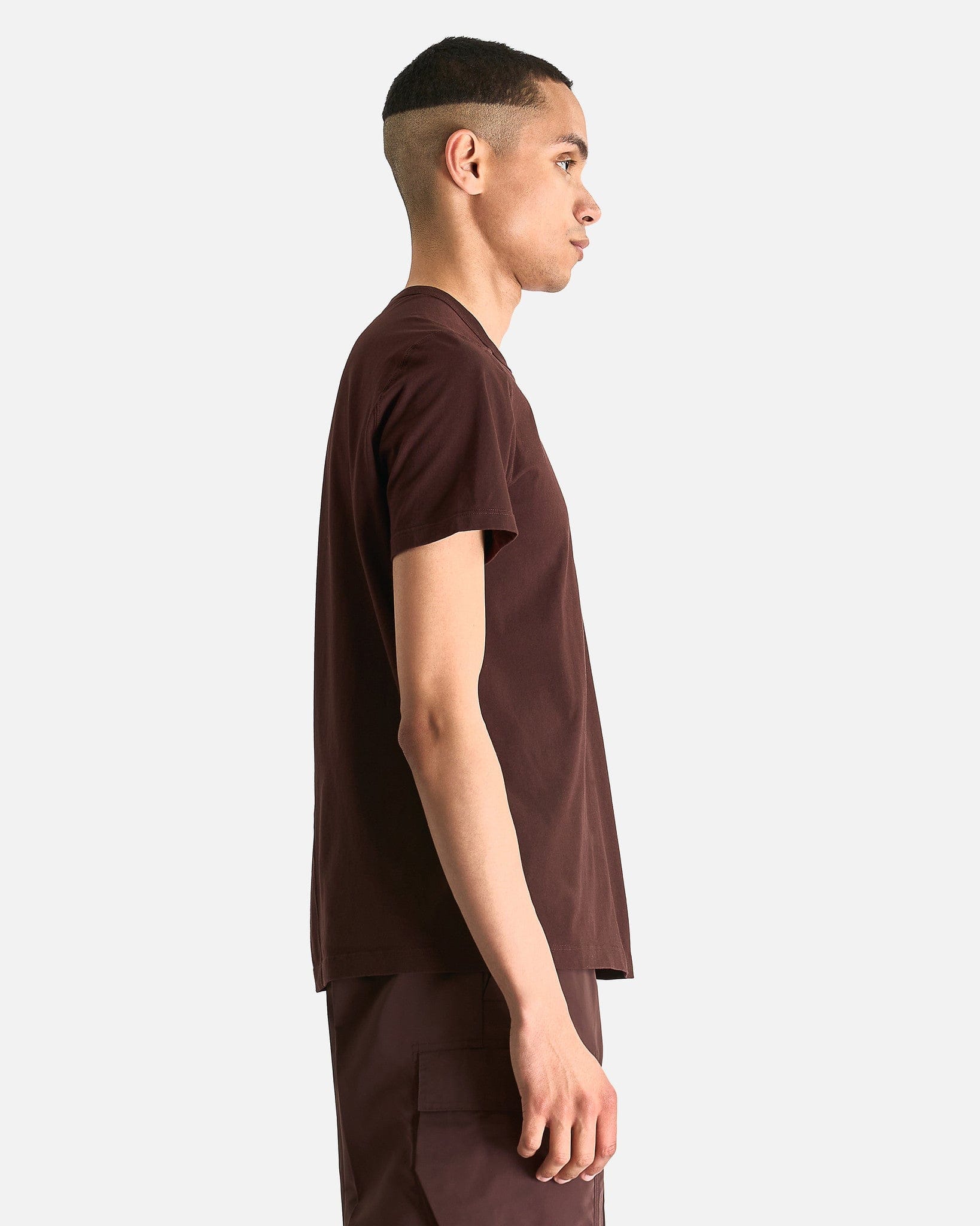 Short Level T In Mahogany Rick owens – Гарантія оригінальності – вид ззаду