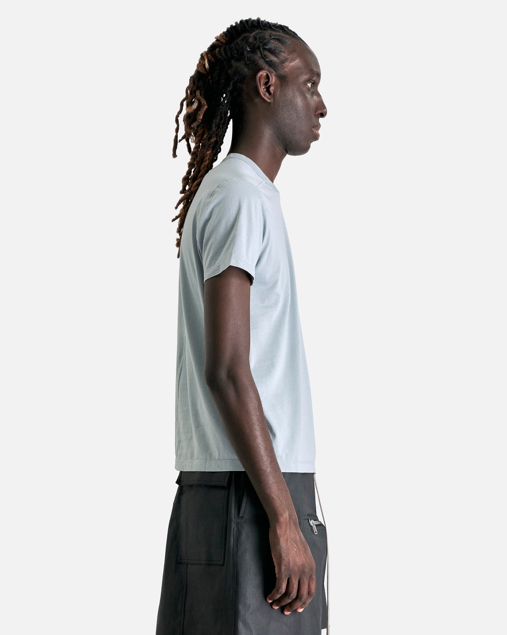 Short Level T In Pale Blue Rick owens оригінал – Купити в Україні – вид ззаду