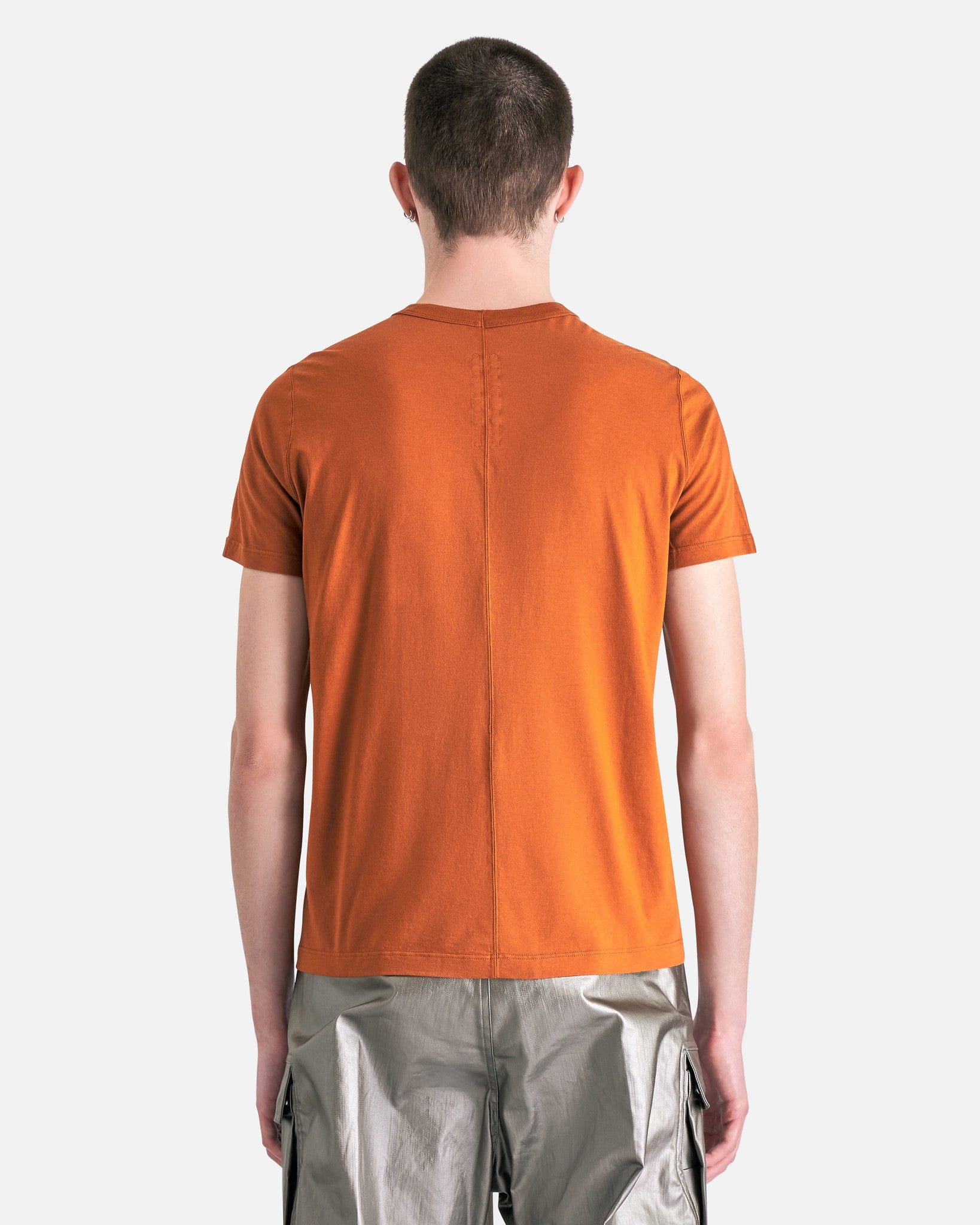 Short Level T-Shirt In Clay Rick owens – Гарантія оригінальності – детальний вид