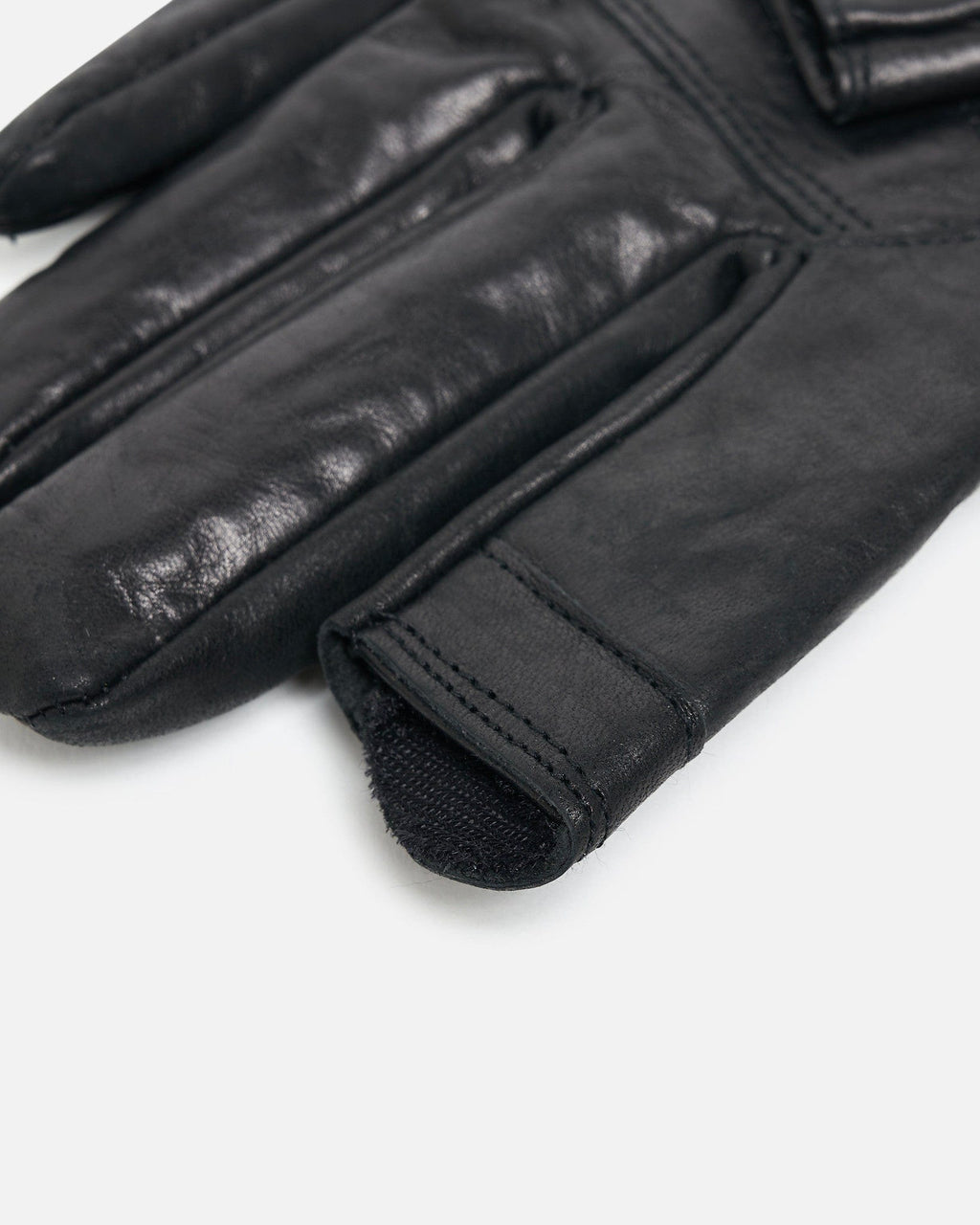 Short Ribcuff Gloves In Black Rick owens – Гарантія оригінальності – детальний вид