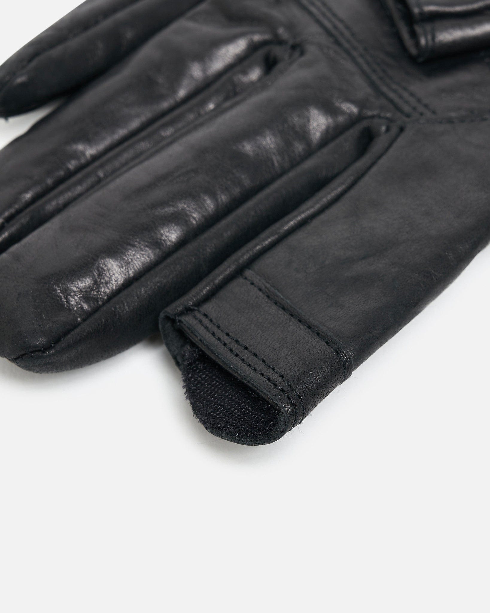 Short Ribcuff Gloves In Black Rick owens – Гарантія оригінальності – детальний вид