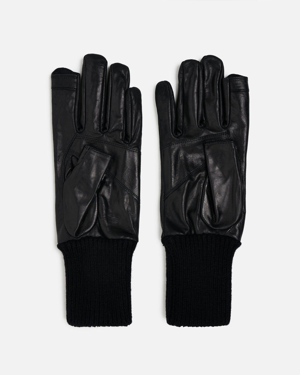 Short Ribcuff Gloves In Black Rick owens – Гарантія оригінальності – вид ззаду
