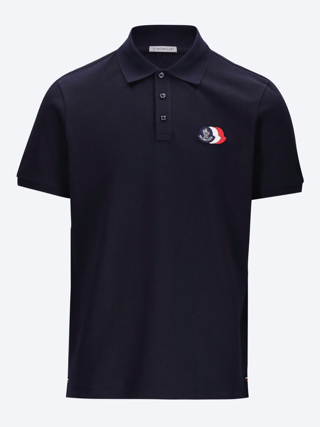 Оригінальна Short Sleeve Polo Moncler – боковий вид