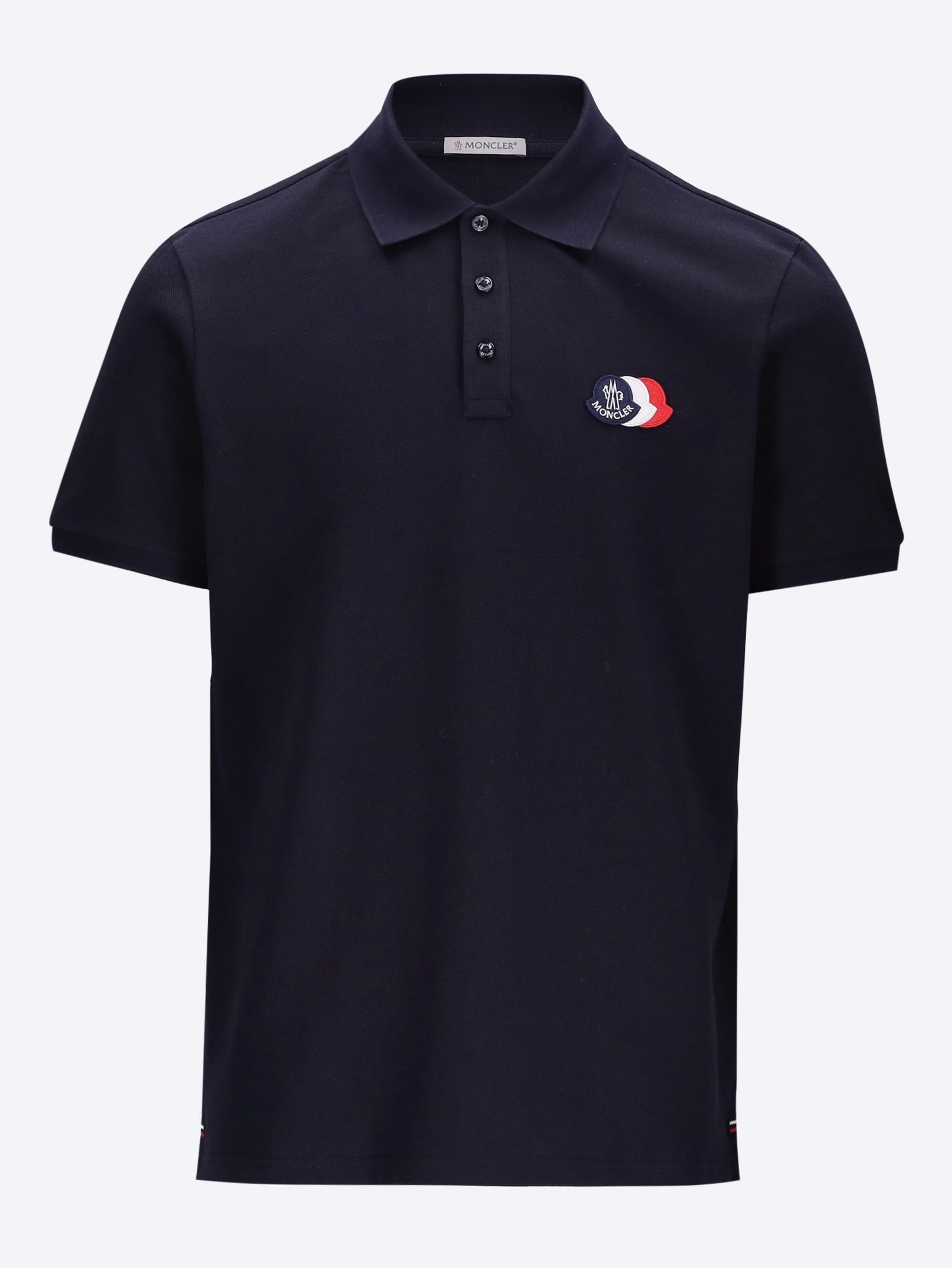 Оригінальна Short Sleeve Polo Moncler – боковий вид